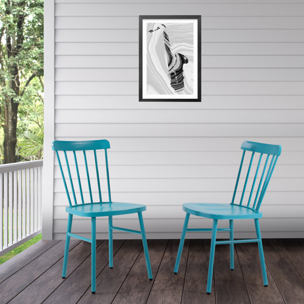 August Grove® Antwanae Outdoor Dining Side Chair Wayfair